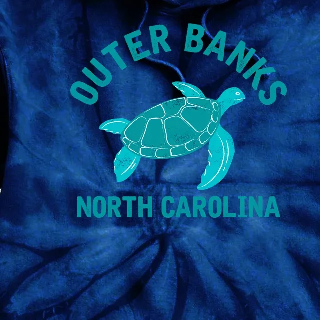 Outer Banks North Carolina NC Beach Tie Dye Hoodie