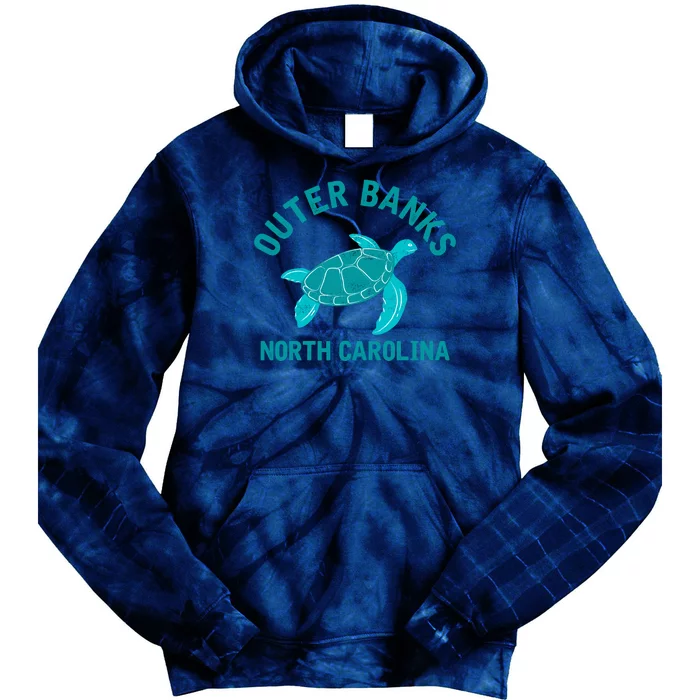 Outer Banks North Carolina NC Beach Tie Dye Hoodie