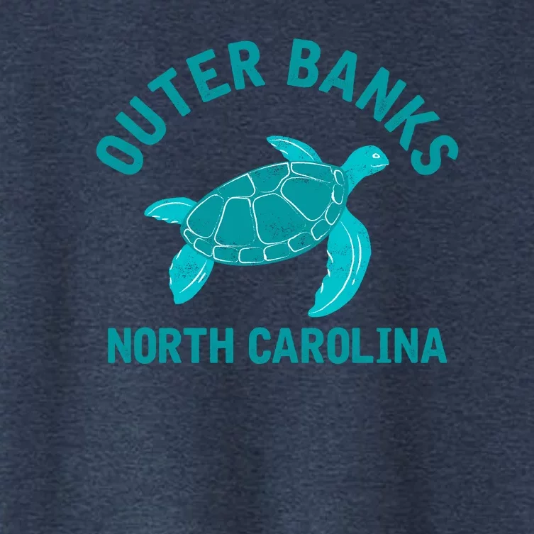 Outer Banks North Carolina NC Beach Women's Crop Top Tee