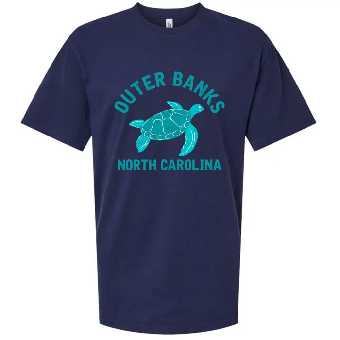 Outer Banks North Carolina NC Beach Sueded Cloud Jersey T-Shirt