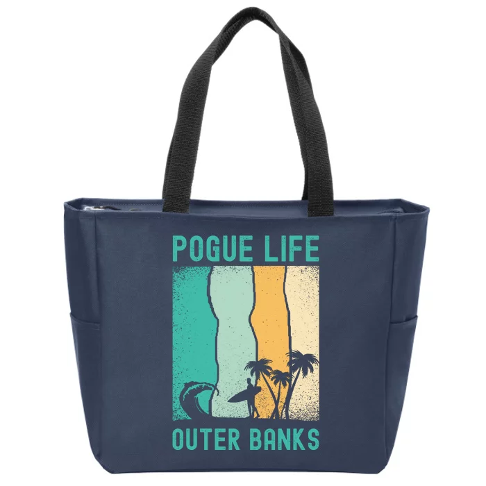 Outer Banks North Carolina NC Beach Zip Tote Bag