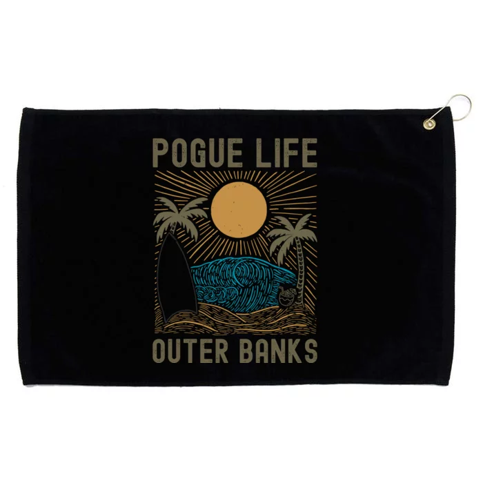 Outer Banks North Carolina NC Beach Grommeted Golf Towel