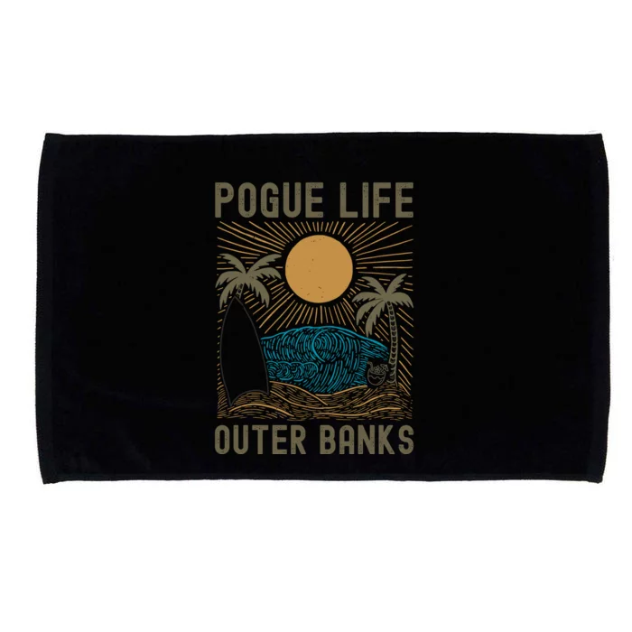 Outer Banks North Carolina NC Beach Microfiber Hand Towel