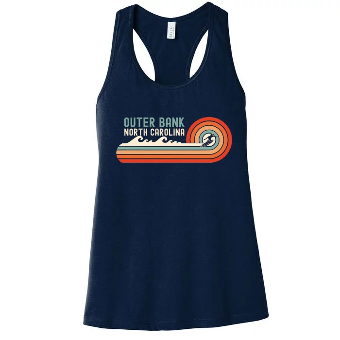 Outer Banks North Carolina NC Beach Women's Racerback Tank