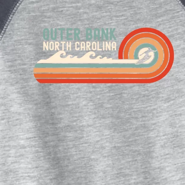 Outer Banks North Carolina NC Beach Toddler Fine Jersey T-Shirt