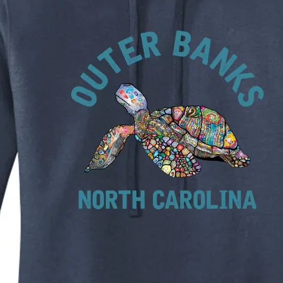 Outer Banks North Carolina NC Beach Women's Pullover Hoodie