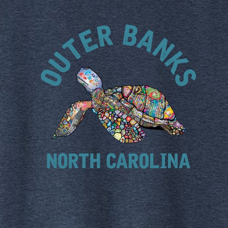 Outer Banks North Carolina NC Beach Women's Crop Top Tee