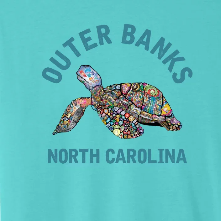 Outer Banks North Carolina NC Beach ChromaSoft Performance T-Shirt