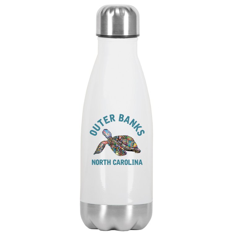 Outer Banks North Carolina NC Beach Stainless Steel Insulated Water Bottle