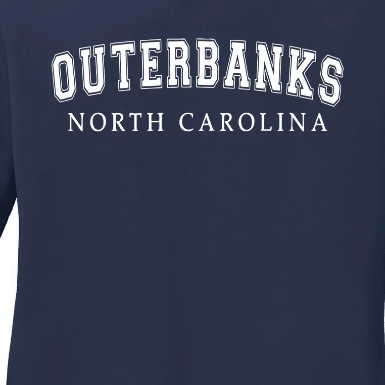 Outer Banks North Carolina New 1 Ladies Long Sleeve Shirt