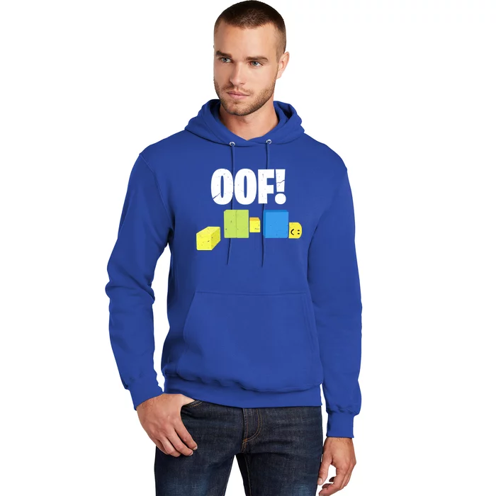 Oof! Blox Noob Funny Gamer Gift Hoodie