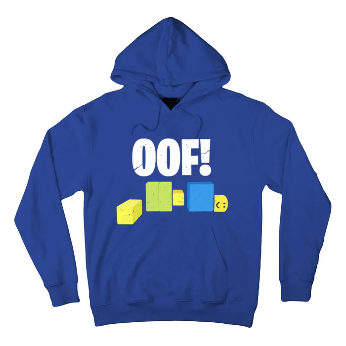 Oof! Blox Noob Funny Gamer Gift Hoodie