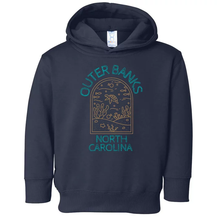 Outer Banks North Carolina NC Beach Toddler Hoodie