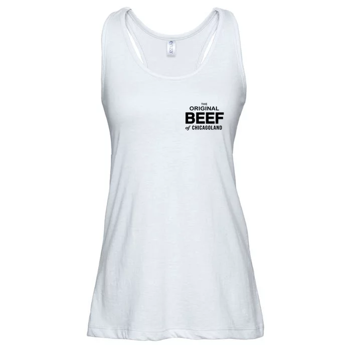 The Original Beef Of Chicagoland Vintage Ladies Essential Flowy Tank