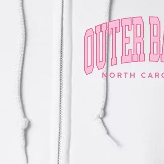 Outer Banks OBX North Carolina summer retro preppy throwback Full Zip Hoodie