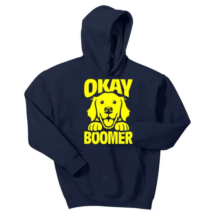 Ok Boomer Kids Hoodie