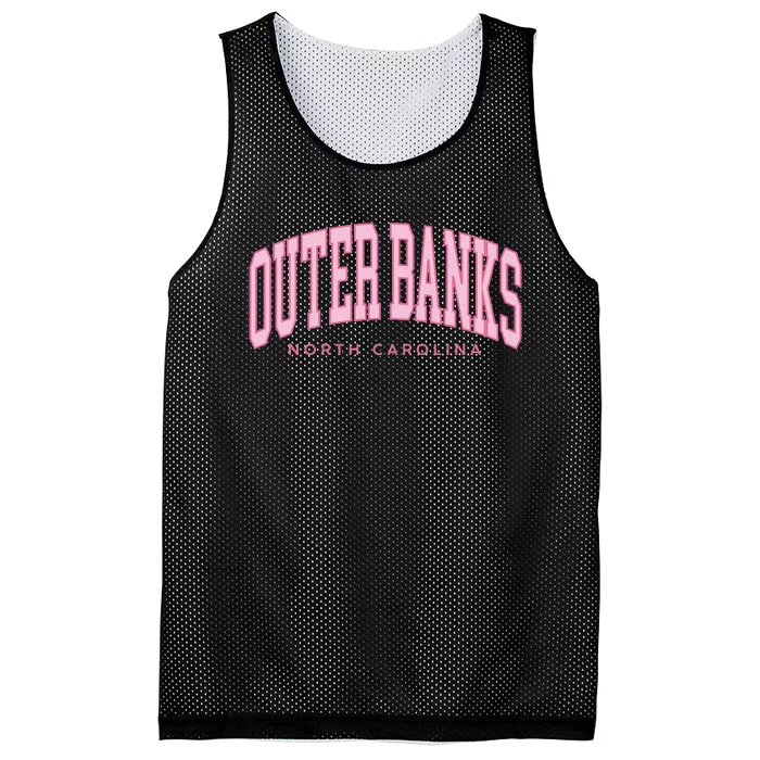 Outer Banks OBX North Carolina summer retro preppy throwback Mesh Reversible Basketball Jersey Tank