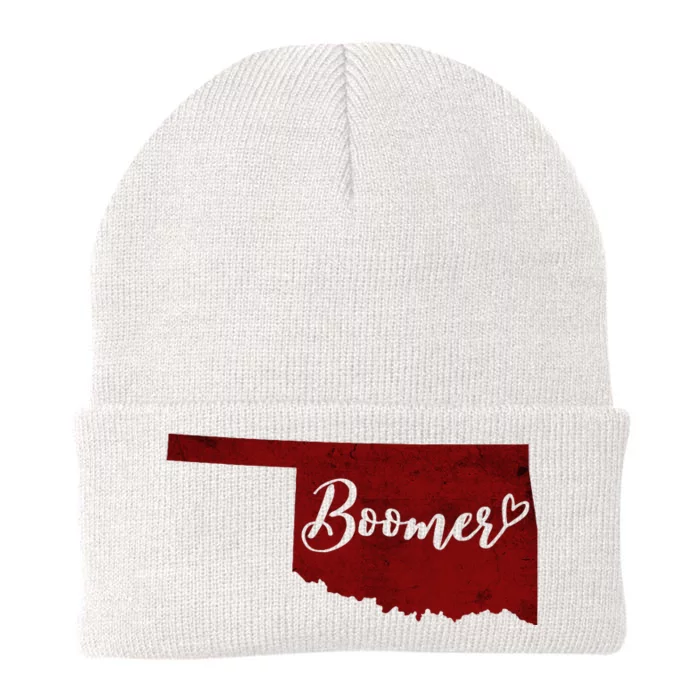 Oklahoma Boomer Knit Cap Winter Beanie