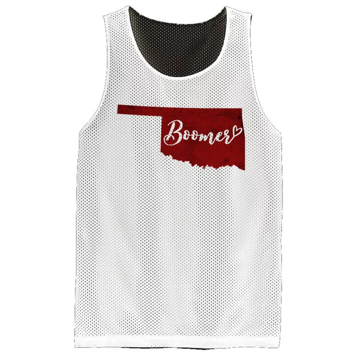 Oklahoma Boomer Mesh Reversible Basketball Jersey Tank