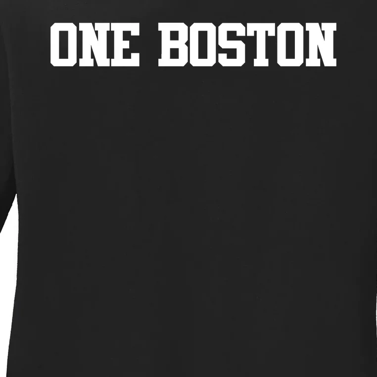 ONE BOSTON Ladies Long Sleeve Shirt