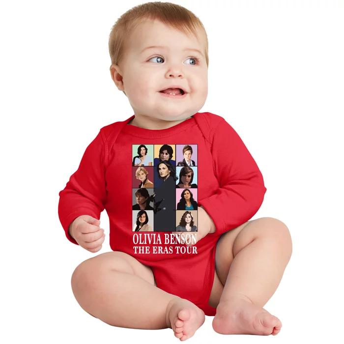 Olivia Benson Baby Long Sleeve Bodysuit