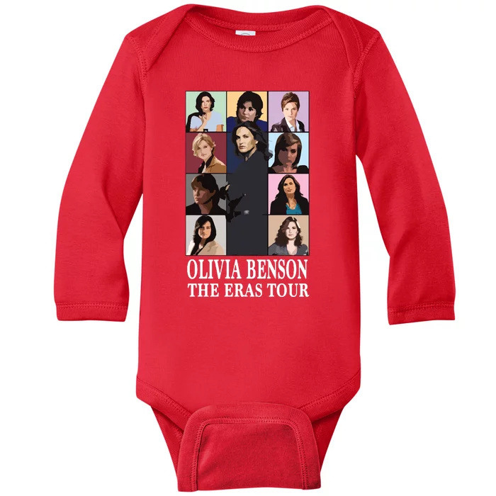 Olivia Benson Baby Long Sleeve Bodysuit