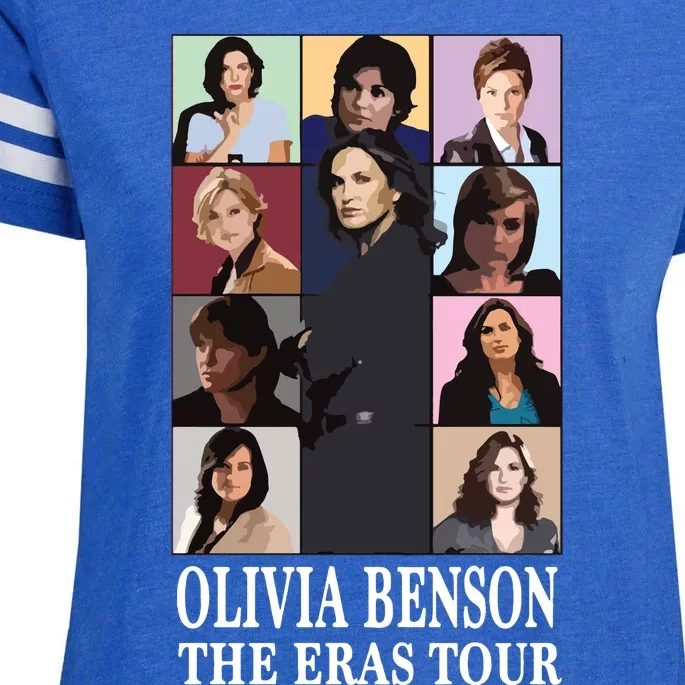 Olivia Benson Enza Ladies Jersey Football T-Shirt