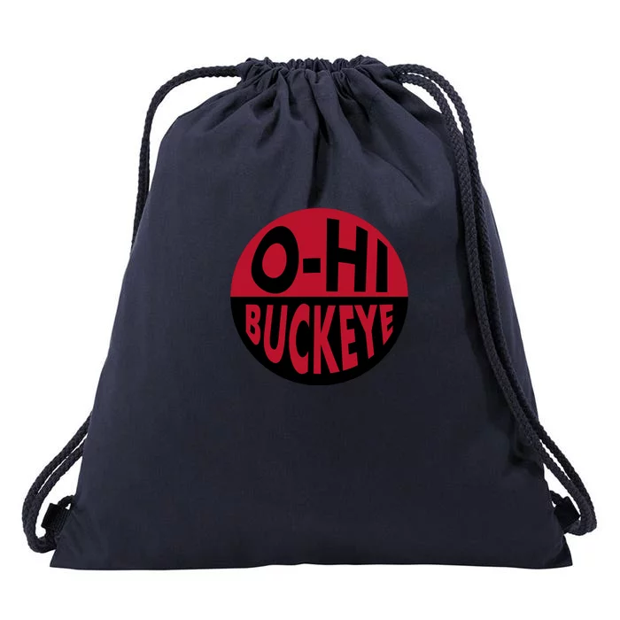 OhHi Buckeye Drawstring Bag