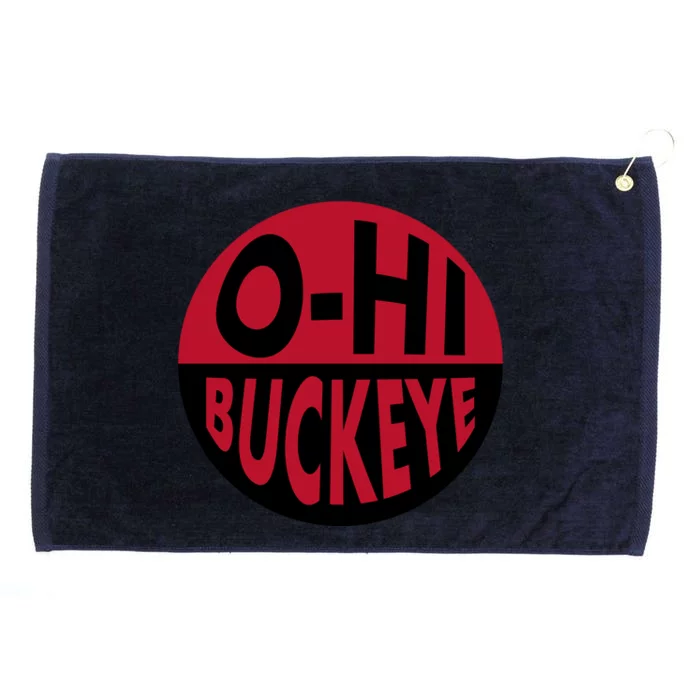 OhHi Buckeye Grommeted Golf Towel