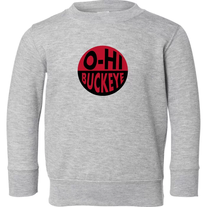 OhHi Buckeye Toddler Sweatshirt