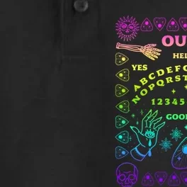 Ouija Board Pastel Goth Witchcraft Witch Wicca Tarot Spirit Dry Zone Grid Performance Polo