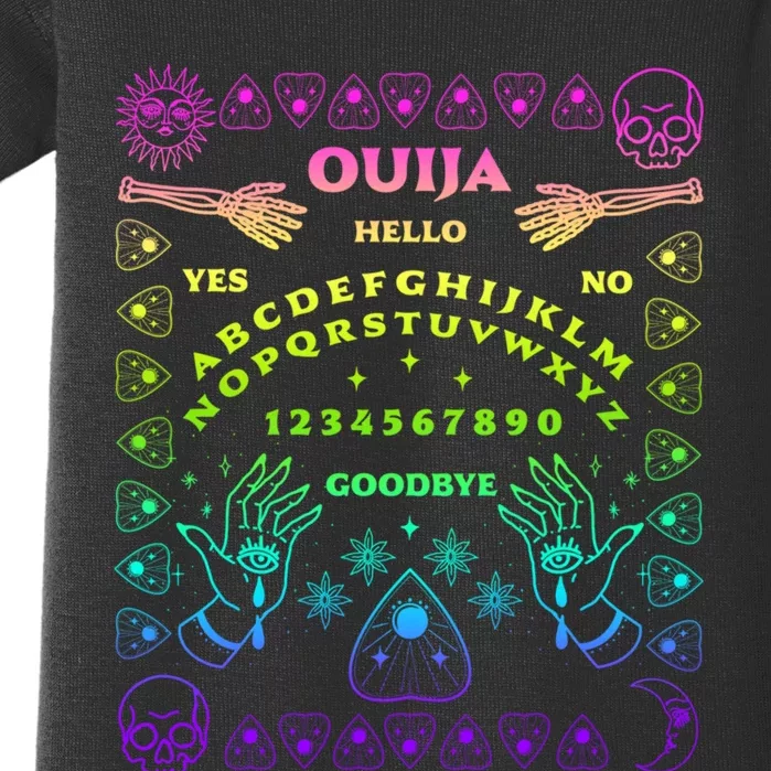 Ouija Board Pastel Goth Witchcraft Witch Wicca Tarot Spirit Baby Bodysuit