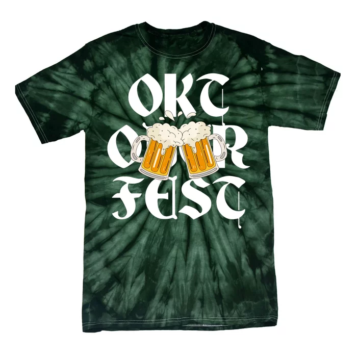 Oktoberfest Beer Party Festive Holiday Tie-Dye T-Shirt