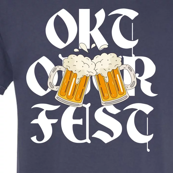 Oktoberfest Beer Party Festive Holiday Garment-Dyed Heavyweight T-Shirt