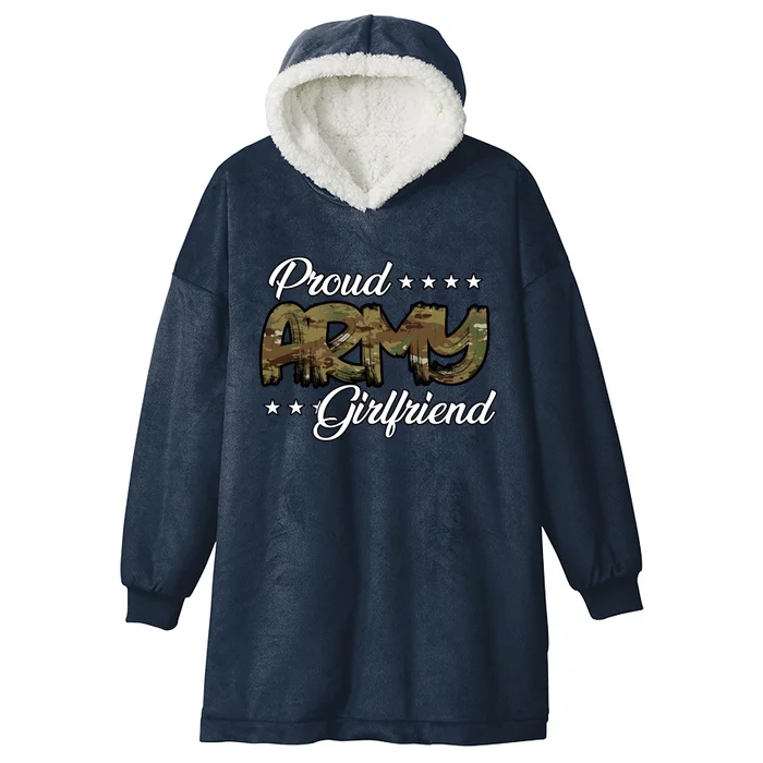 Ocp Bold Proud Army Friend Funny Gift Hooded Wearable Blanket