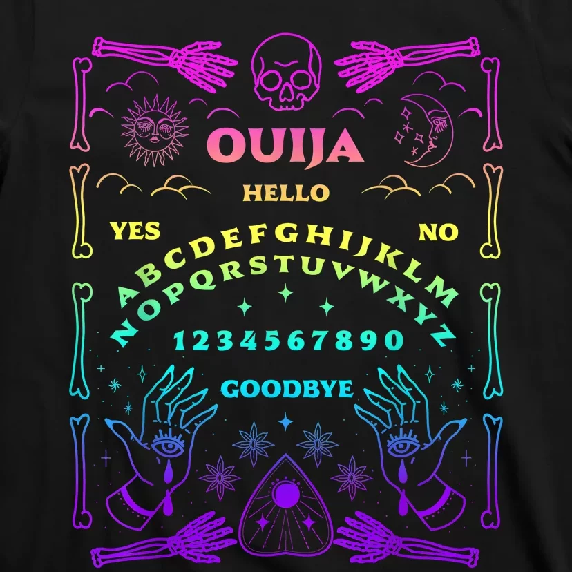 Ouija Board Pastel Goth Witchcraft Witch Wicca Tarot Spirit T-Shirt