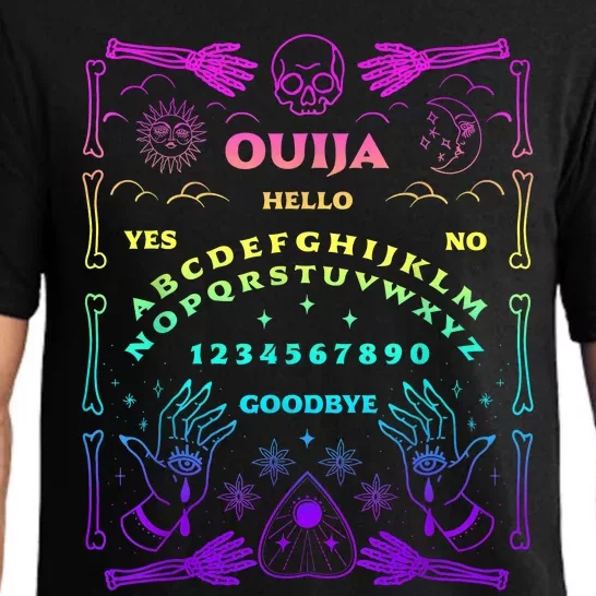 Ouija Board Pastel Goth Witchcraft Witch Wicca Tarot Spirit Pajama Set