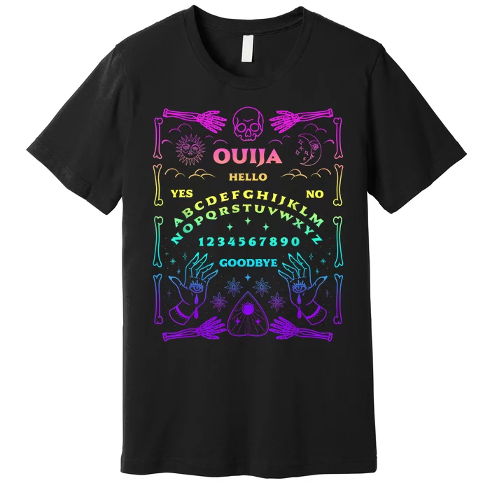 Ouija Board Pastel Goth Witchcraft Witch Wicca Tarot Spirit Premium T-Shirt