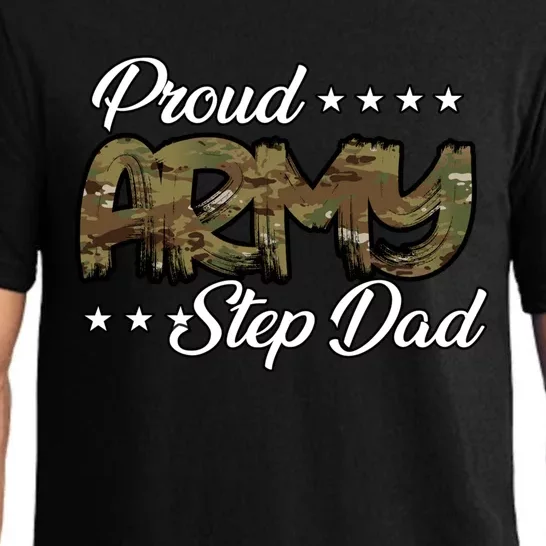 Ocp Bold Proud Army Step Dad Meaningful Gift Pajama Set