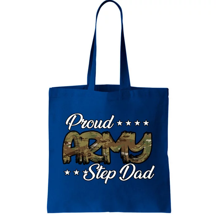 Ocp Bold Proud Army Step Dad Meaningful Gift Tote Bag