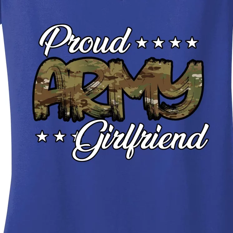 Ocp Bold Proud Army Friend Gift Women's V-Neck T-Shirt