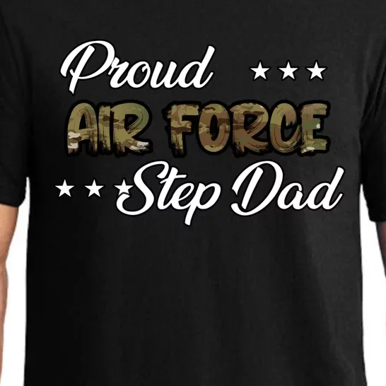 Ocp Bold Proud Air Force Step Dad Funny Gift Pajama Set