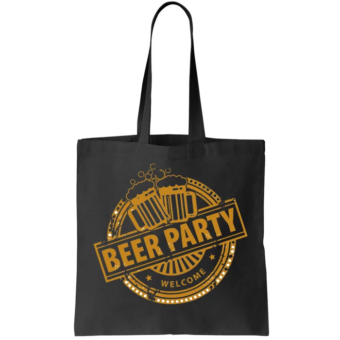 Oktoberfest Beer Party Welcome Tote Bag