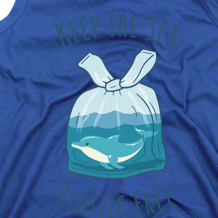 Ocean Ban Plastic Pollution Keep The Sea Plastics Free Gift Tank Top