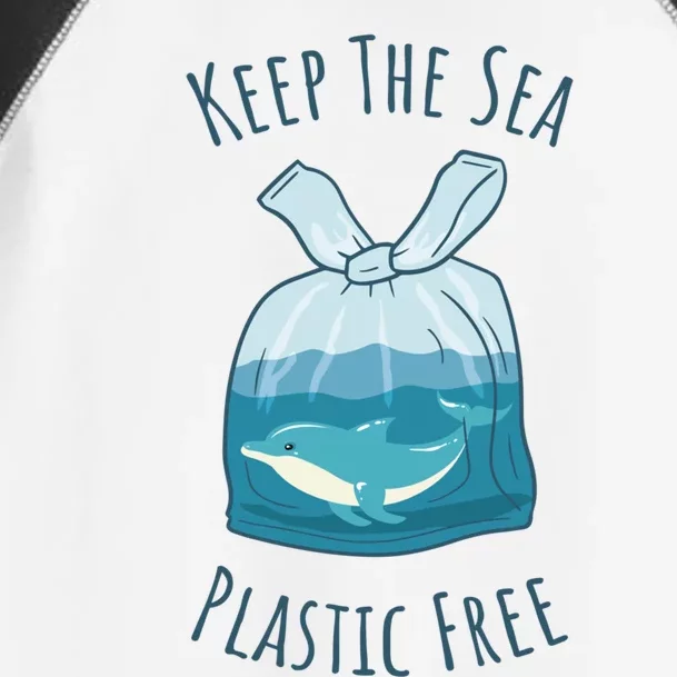 Ocean Ban Plastic Pollution Keep The Sea Plastics Free Gift Toddler Fine Jersey T-Shirt