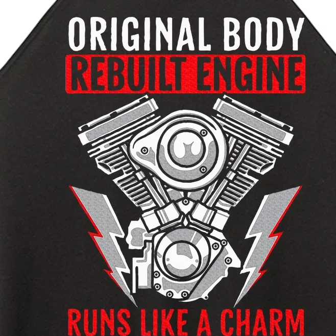 Original Body Rebuilt Engine Runs Like A Charm Heart Surgery Women’s Perfect Tri Rocker Tank