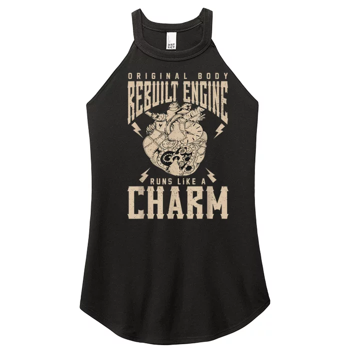 Original Body Rebuilt Engine Runs Like A Charm Open Heart Women’s Perfect Tri Rocker Tank