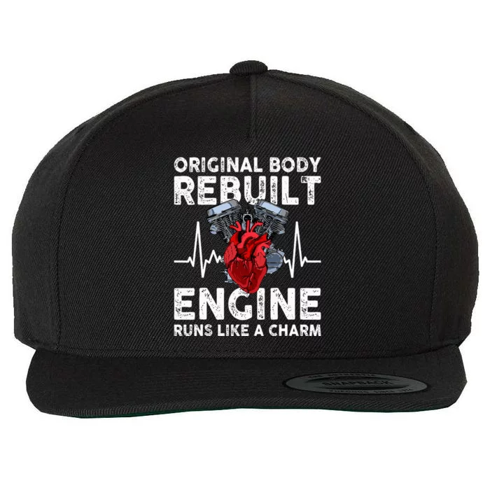 Original Body Rebuilt Engine Runs Like A Charm Wool Snapback Cap