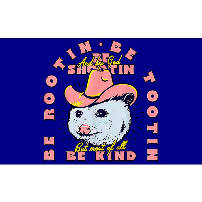 Opossum Bee Rootin Be Tootin Most Of All Be Kind Vintage Bumper Sticker