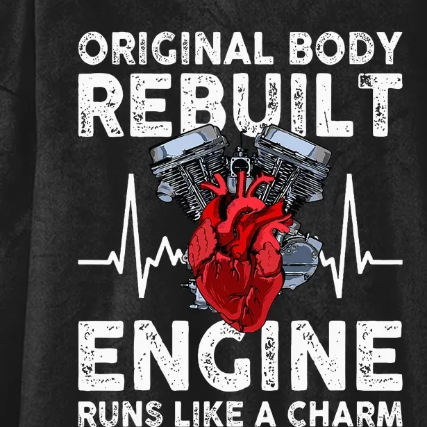 Original Body Rebuilt Engine Runs Like A Charm Hooded Wearable Blanket